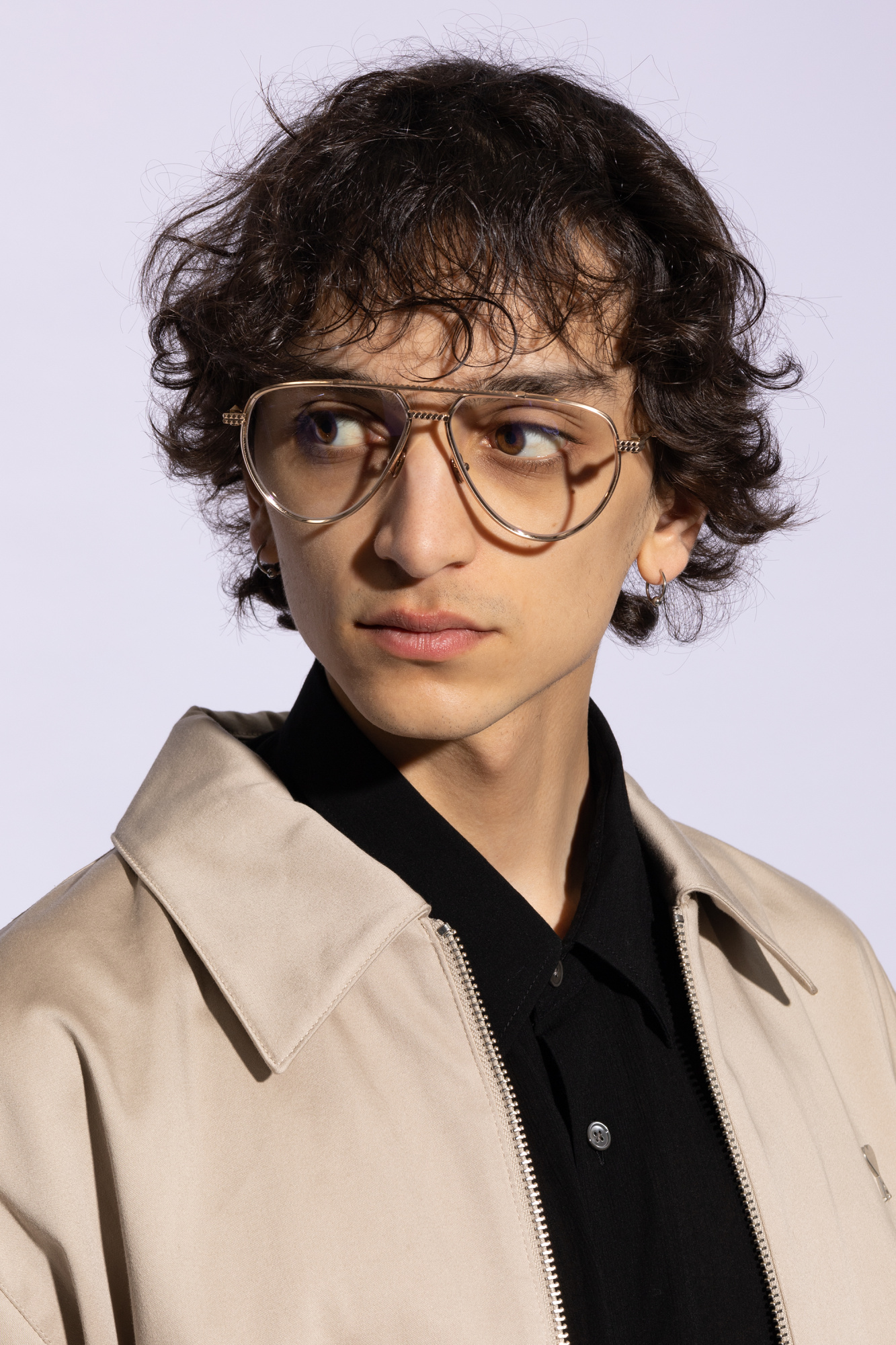 Gold Prescription glasses 'V-STUD II' Valentino Eyewear